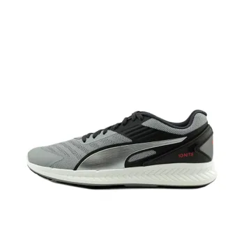 PUMA Ignite Casual Shoes Men Low Top Gray/Black