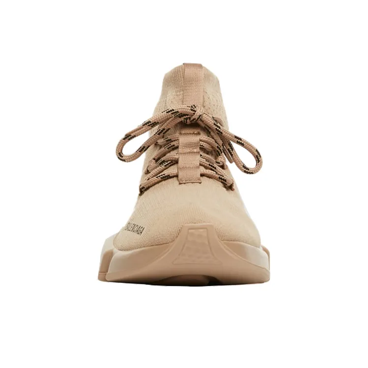 Balenciaga Speed Lace Up Triple Beige Women's-2