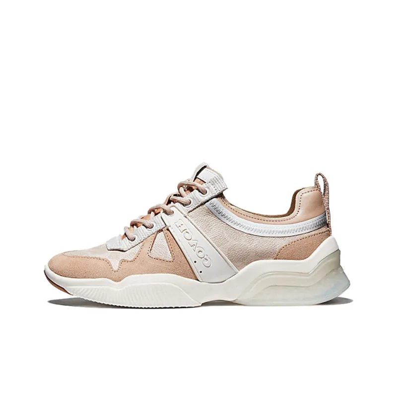 COACH CitySole Low Top Athletic Shoes Women's Orange Pink-0