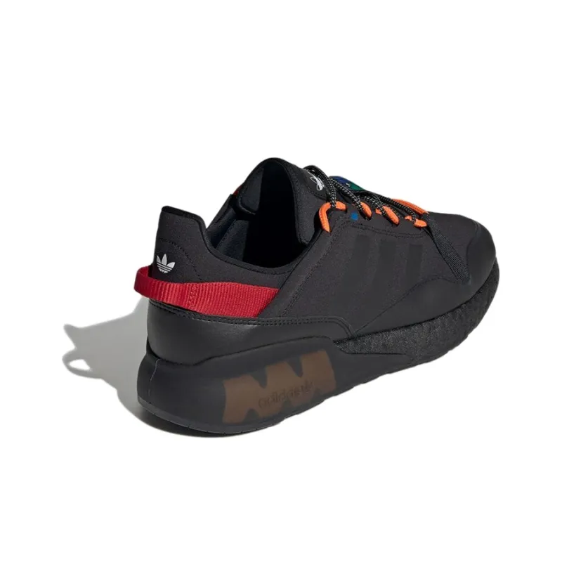 Zx 2K Adidas Originals Boost Pure 'Black Scarlet'-3