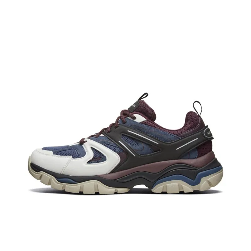Skechers Stak Ultra Low Top Running Shoes Blue/Red/Black-0