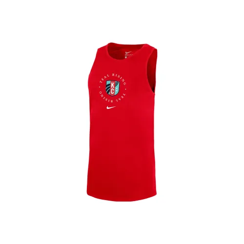 Nike Tank Tops Women's Red