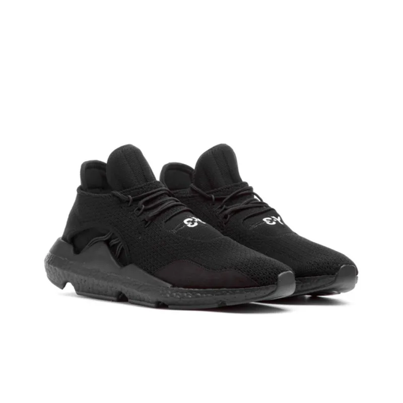 Adidas Y 3 Saikou Triple Black White Logo-2