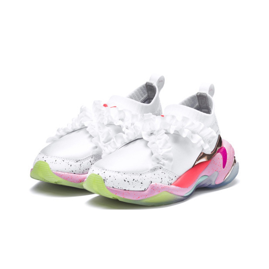 Puma Sophia Webster X Women s Thunder White Multi Puma Basic Printed Stripe 2 Unita Pugile