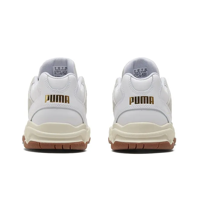 PUMA Performer Core Khaki/White/Gold Low Sneakers-4