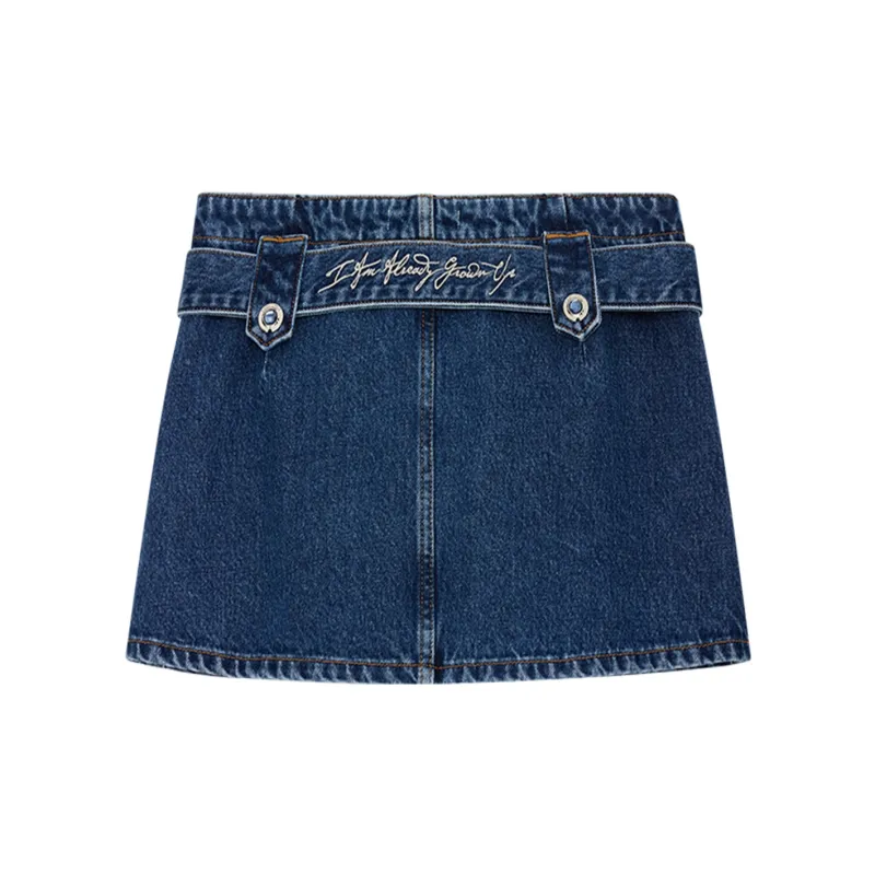 LINCchic Denim Short Skirts Women's-3