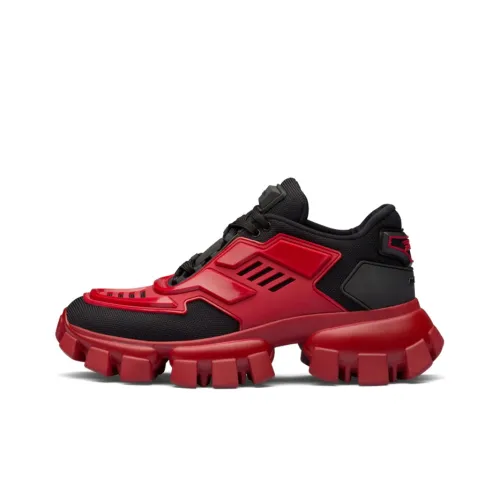 PRADA Cloudbust Thunder Casual Shoes Women's Low-Top Black/Red