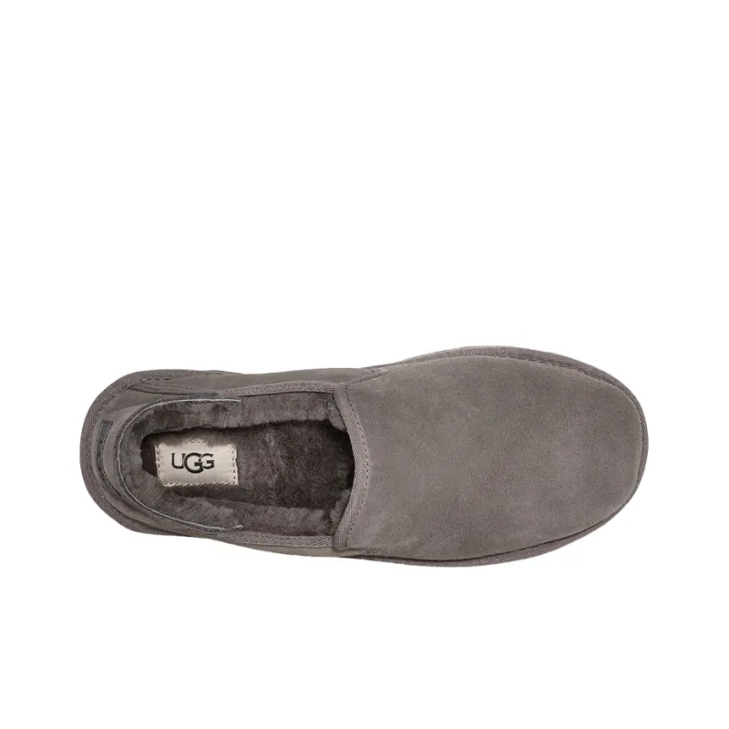 UGG Kenton Slipper Fleece Lined Shoe Gray-4