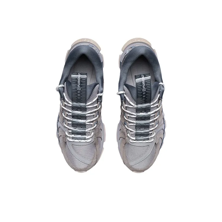 LiNing Casual Shoes Men Low Top Gray-3