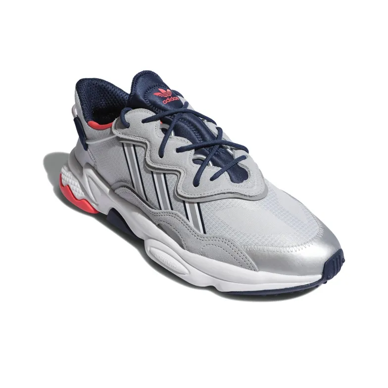 Adidas Ozweego Silver Metallic Tech Indigo-2