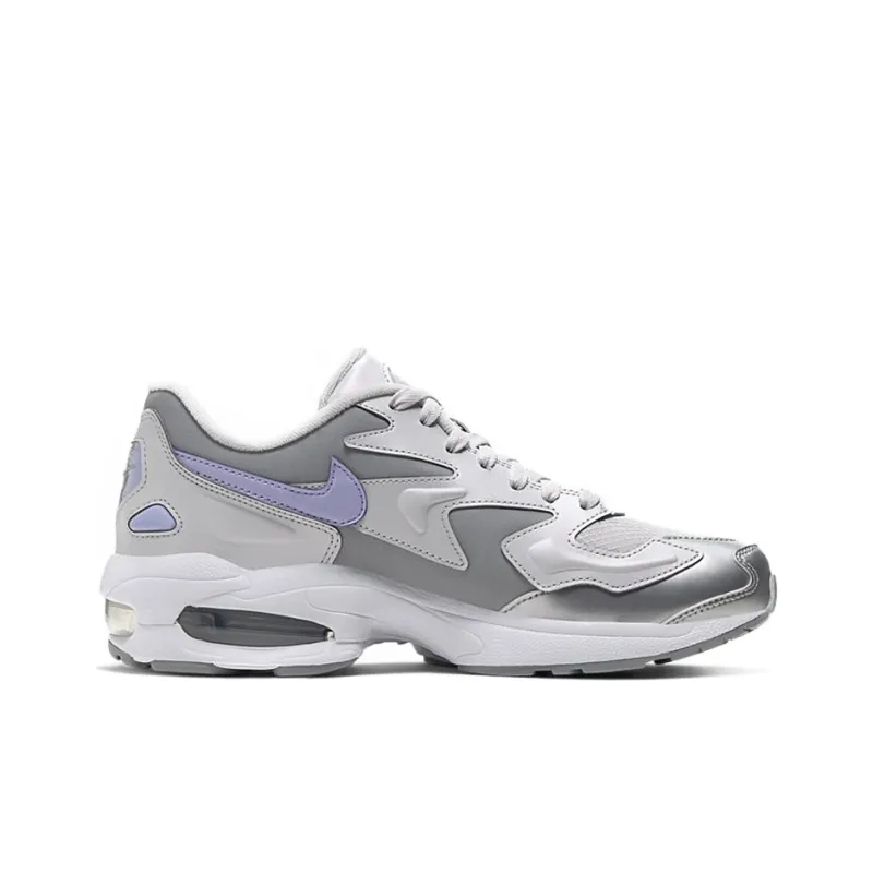 Nike Air Max 2 Light SE Vast Grey Purple Agate Women's-1