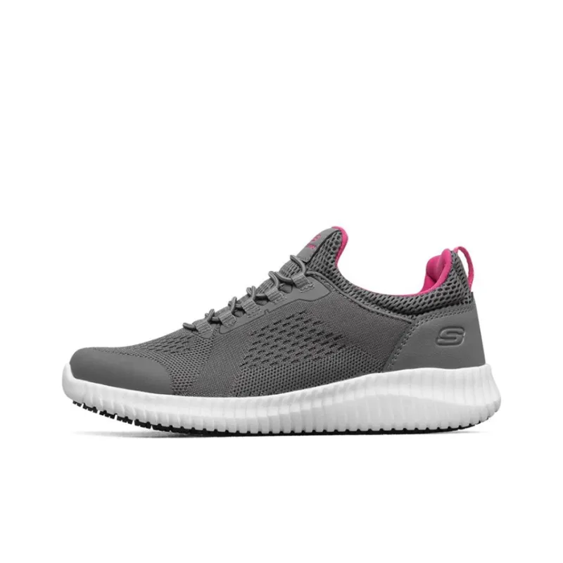 Skechers Cessnock Sneakers Grey/White/Purple Women's-0