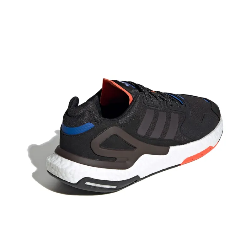 Adidas Day Jogger Black Semi Solar Red-3