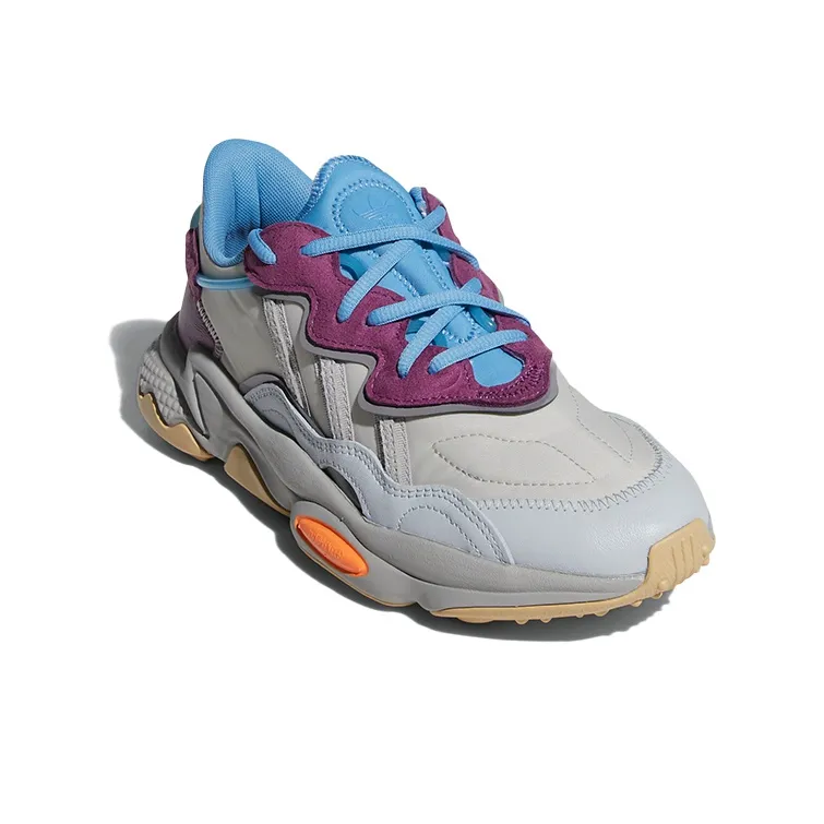 Adidas Originals Ozweego 'Gray Purple Blue' Women's-2