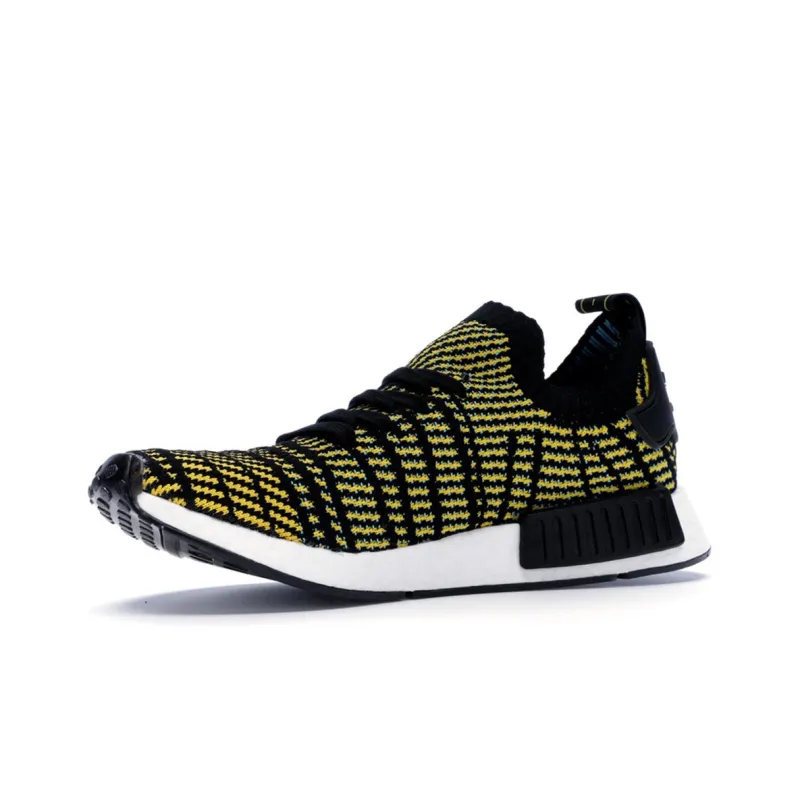 Adidas Nmd R1 Stlt Black Yellow-2