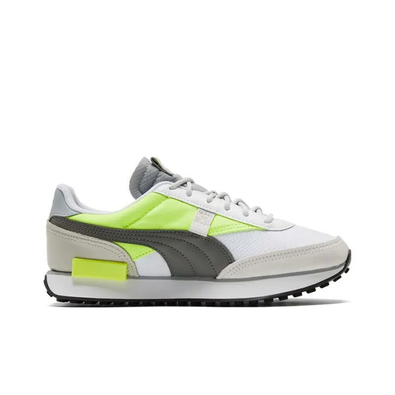 PUMA Future Rider Neon 'Gray Black Yellow'-1