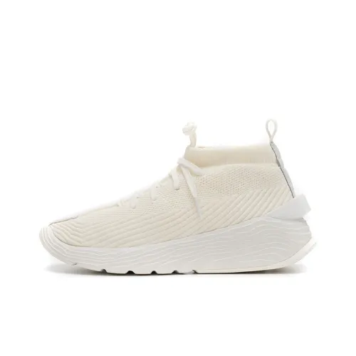 LiNing Essence KungFu High-Top Casual Shoes Women's Ivory