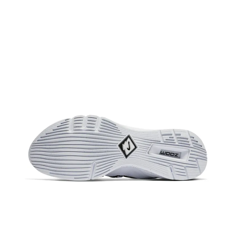 Nike Team Hustle Quick Cushioning Anti-Slip And Wear-Resistant Low-Top Casual Shoes Men's White Black-5