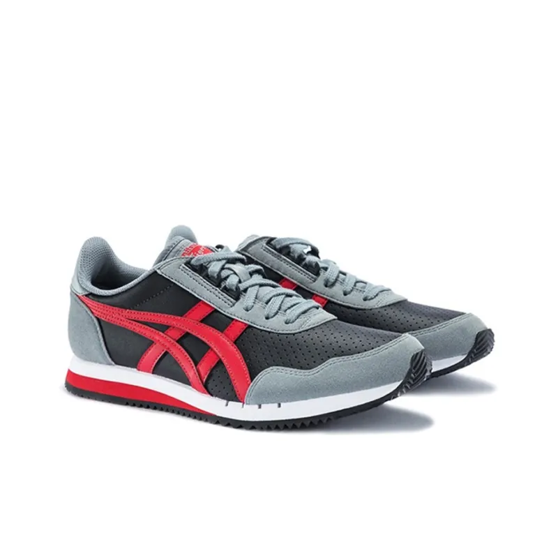Onitsuka Tiger Dualio 'Gray Black Red'-1