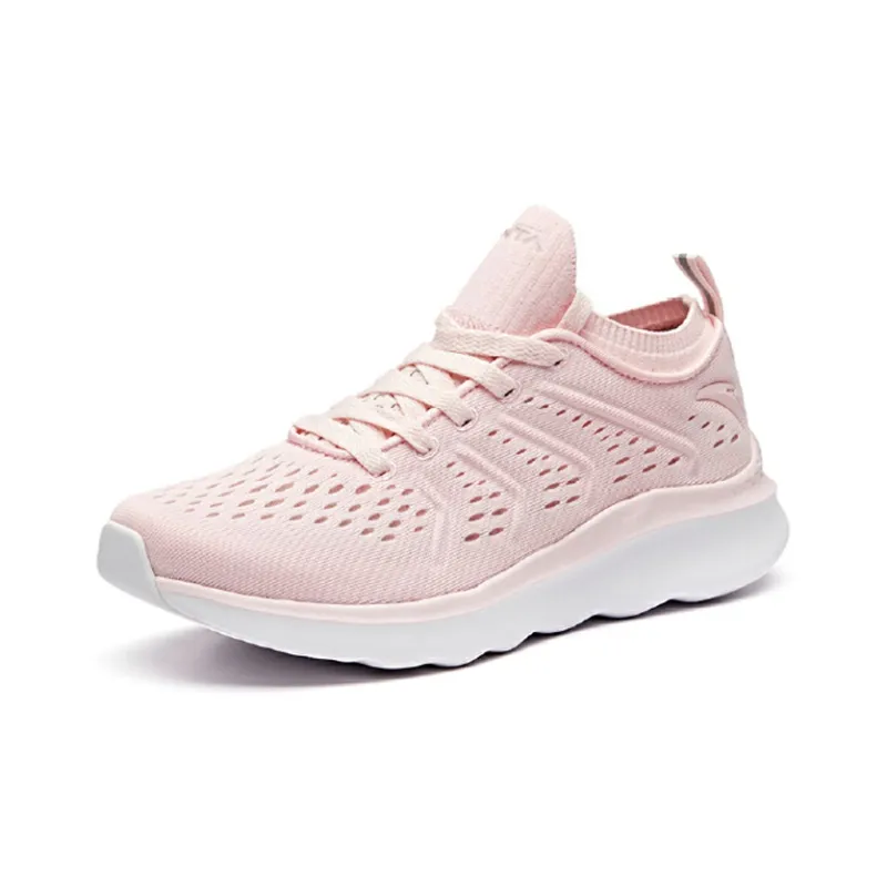 Anta Breathable Lightweight Low-Top Casual Shoes Women's Pearl Pink-1