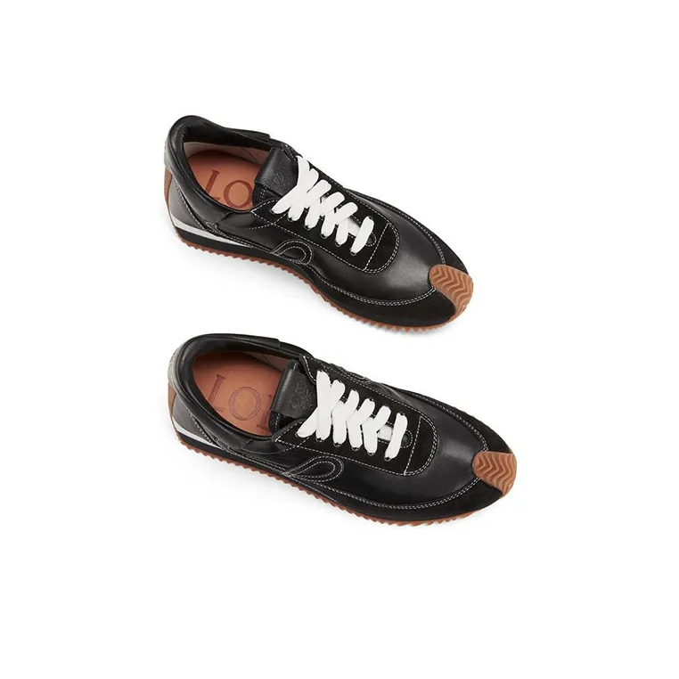 LOEWE Flow Runner Low Top Casual Shoes Women's Black-4