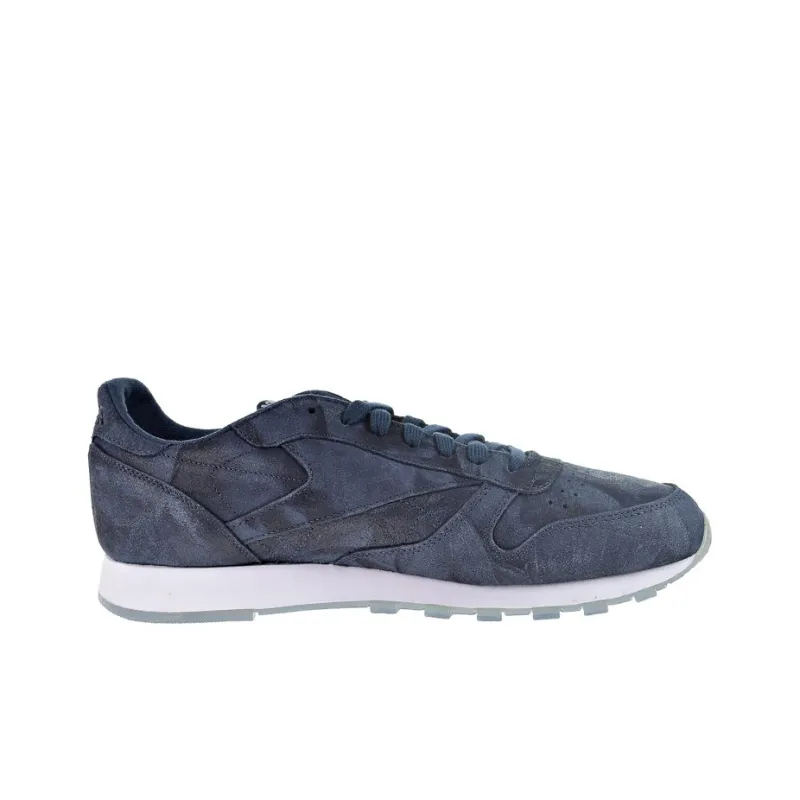 Reebok Classic Leather Casual Shoes Men Low-Top Blue-1