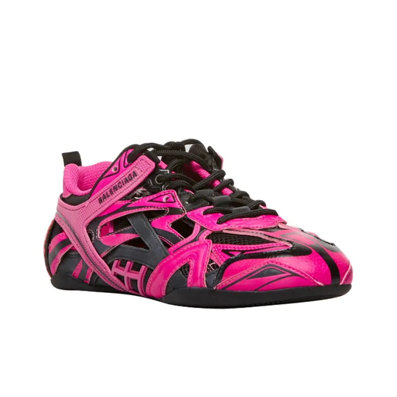 Balenciaga Drive Sneaker 'Black Neon Pink' Women's-2