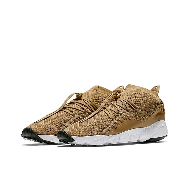 Nike Footscape Woven Chukka Flyknit 'Golden Beige'-2
