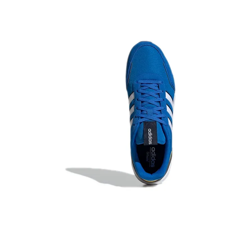 Adidas Neo Retrorun Abrasion Resistant Low Top Casual Shoes Men's Blue-4