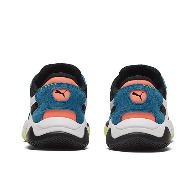 PUMA Storm Stitching 'White Black Blue'-4
