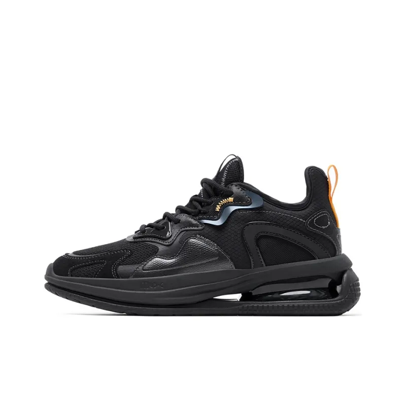 Anta Cushioned Slip Resistant Low Top Casual Shoes Men's Black-0