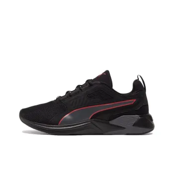PUMA Disperse Xt Low Top Running Shoes Black/Grey/Red