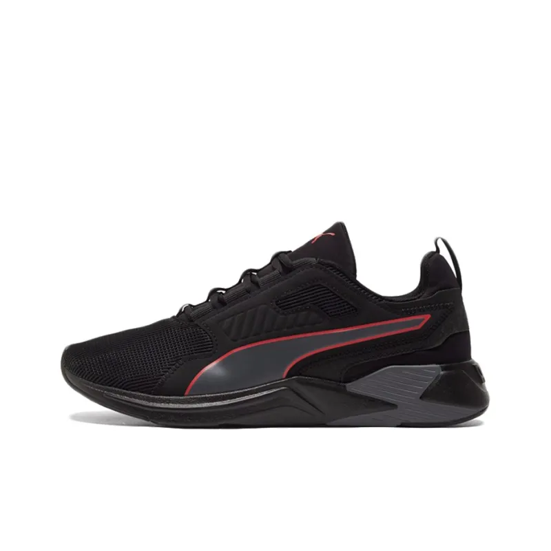 PUMA Disperse Xt Low Top Running Shoes Black/Grey/Red-0