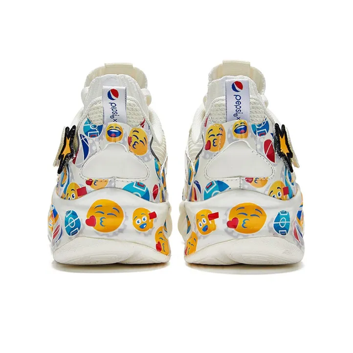 361° QU!KFOAM Shock Absorbers With Slip Resistant Features Mid Top Running Shoes Women's Feather White-2
