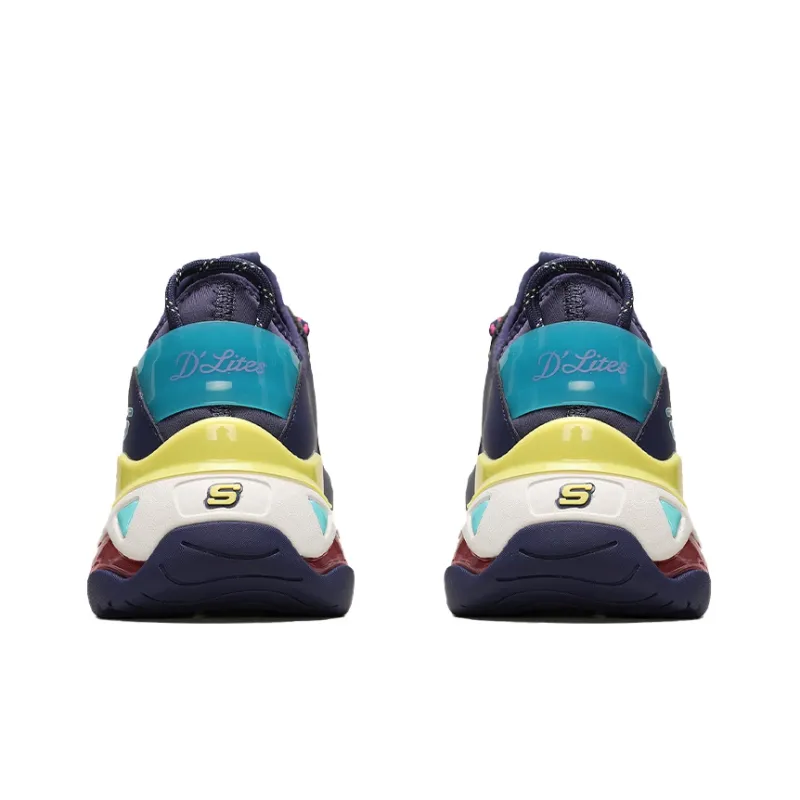Skechers D Lites 3.0 Air Low Top Running Shoes Blue Women's-4