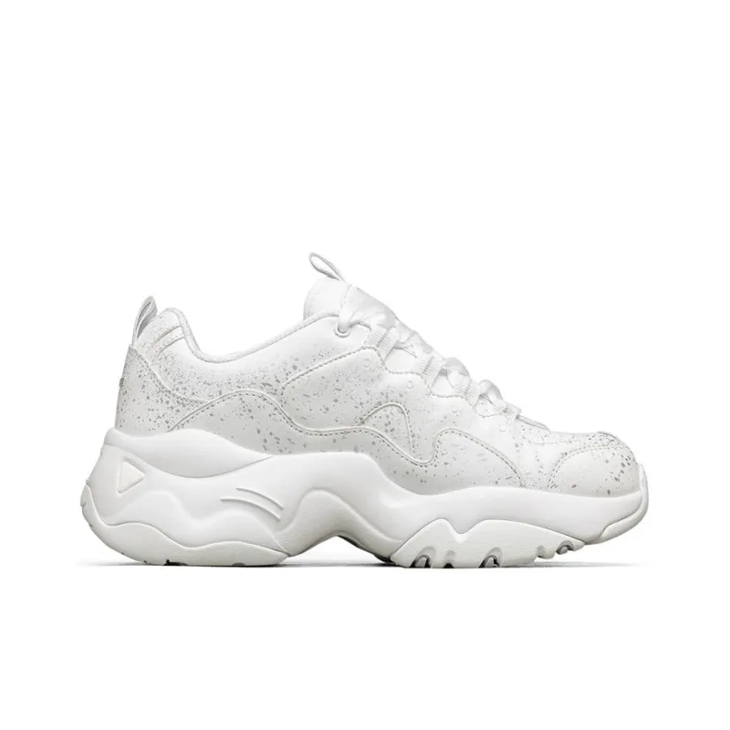 Skechers D Lites 3.0 Running Shoes Silver/White Women's-1