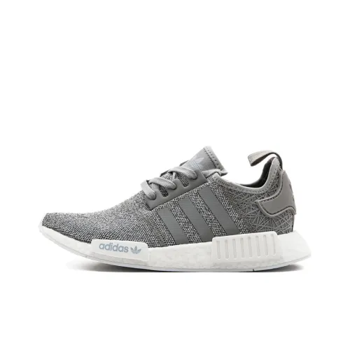 Adidas Originals NMD_R1 Casual Shoes Women's Low-Top Gray/White