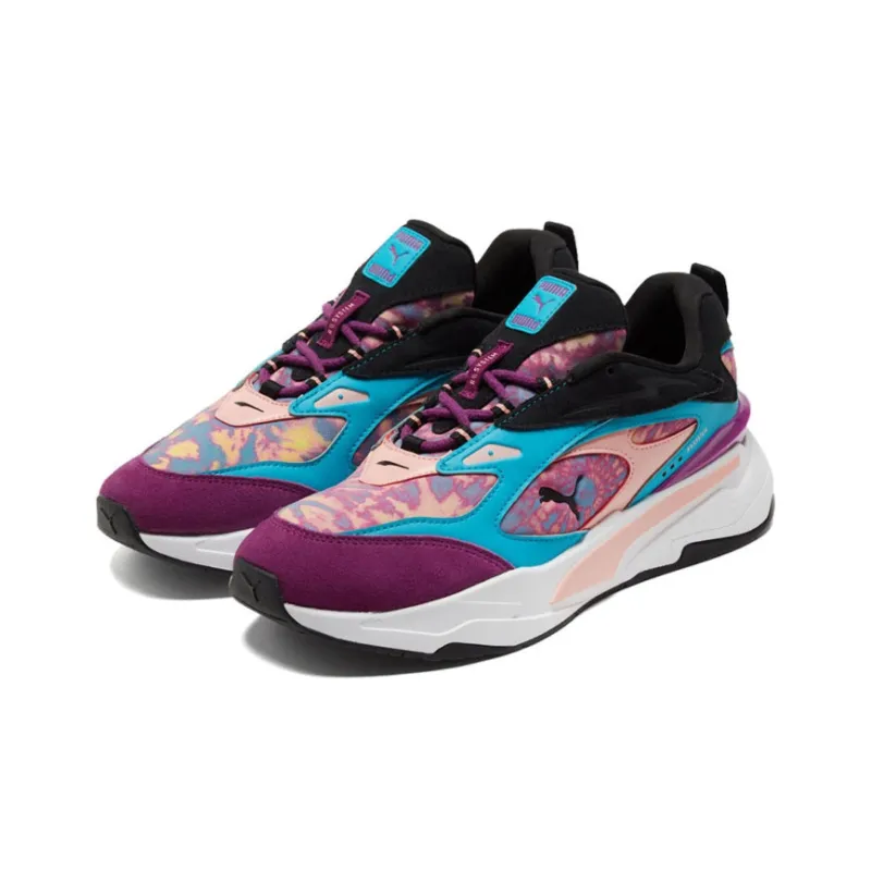 PUMA RS Fast Tie Dye Forever Scuba Blue Byzantium Women's-2