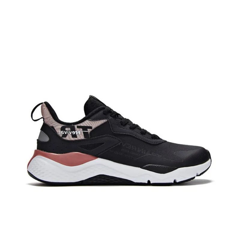 361° Casual Shoes Women's Low-Top Black/Pink-1