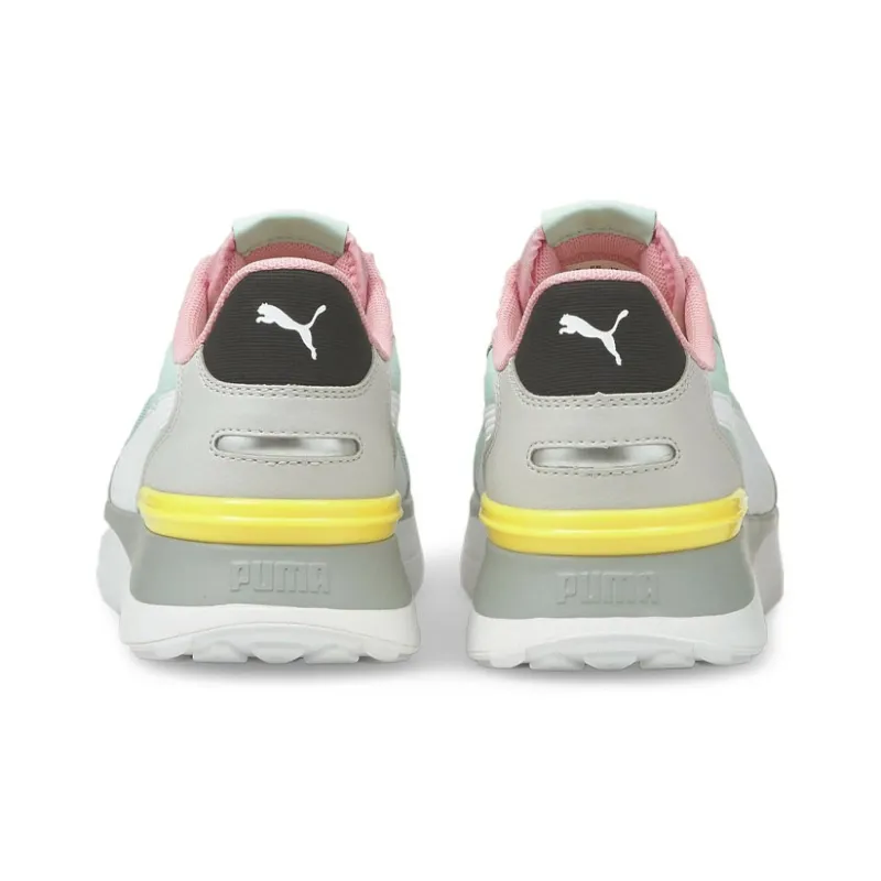 PUMA R78 Voyage 'Gray Green Pink' Women's-3