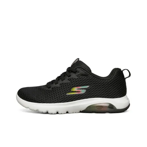 Skechers Go Walk Air Running Shoes Black/White Women's