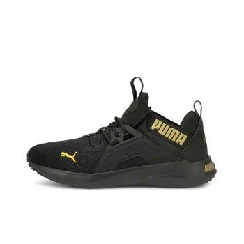 PUMA Softride Enzo Nxt Shine 'Black Team Gold' Women's