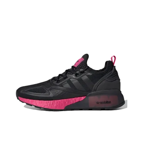 Adidas ZX 2K Boost Core Black Shock Pink Women's