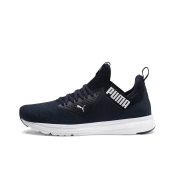PUMA Enzo Beta Navy Blue Low Tops Sports Shoe 'Purple Black White'