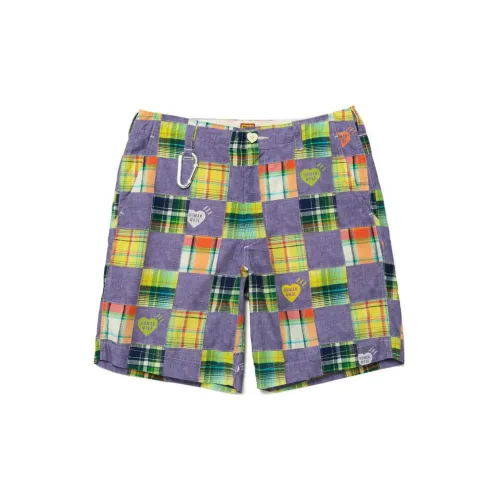 HUMAN MADE SS23 PATCHWORK PRINTED Series Casual Shorts Unisex Blue