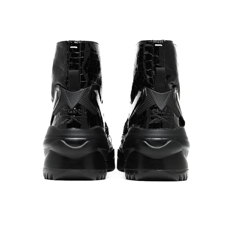 Reebok Tabi Instapump Fury Lo X Maison Margiela 'Dark Black'-3
