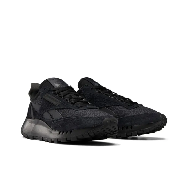 Reebok Classic Leather Legacy Shock Absorption Shoes/Sneakers Unisex Black-2