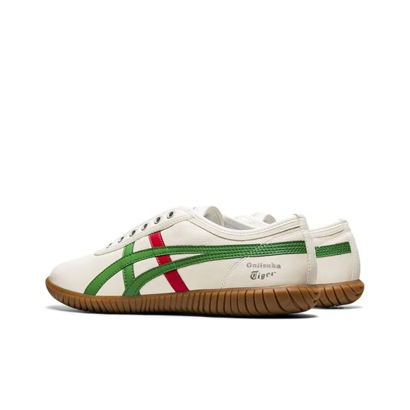 Onitsuka Tiger Tsunahiki Slip on Beige Green-3