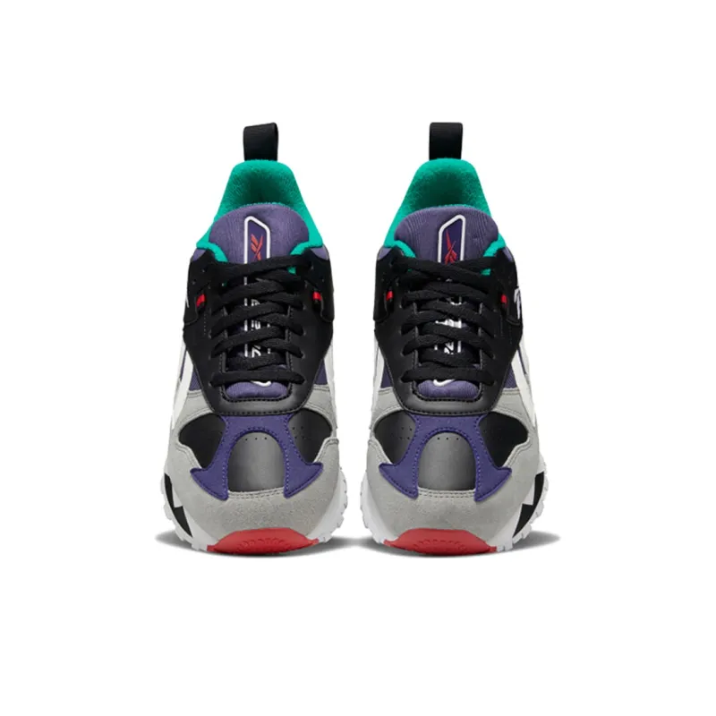 Reebok Classic Leather Rc 1 'Black Gray Purple'-6