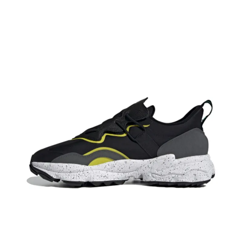 Adidas Originals Ozweego Flipshield 'Black White Yellow'-0